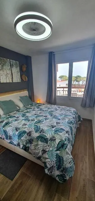 Superbe Appartement Avec Vue Mer, Piscine Et Parking Prive Gratuit La Pineda