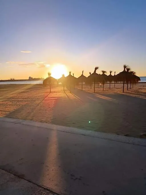 Superbe Appartement Avec Vue Mer, Piscine Et Parking Prive Gratuit La Pineda Ισπανία
