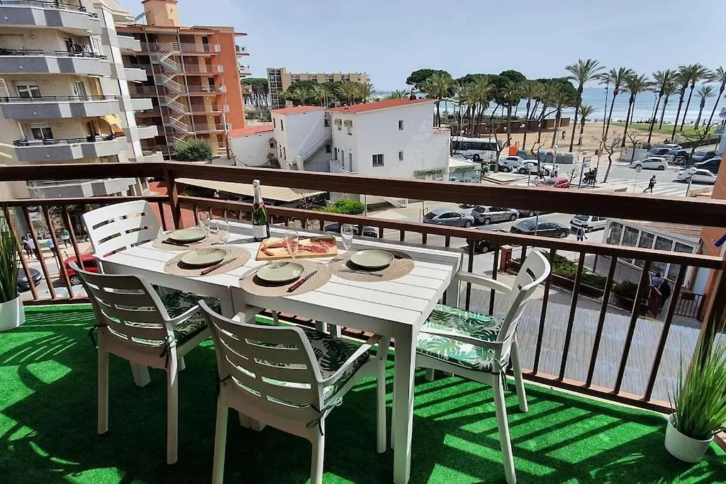 Superbe Appartement Avec Vue Mer, Piscine Et Parking Prive Gratuit La Pineda